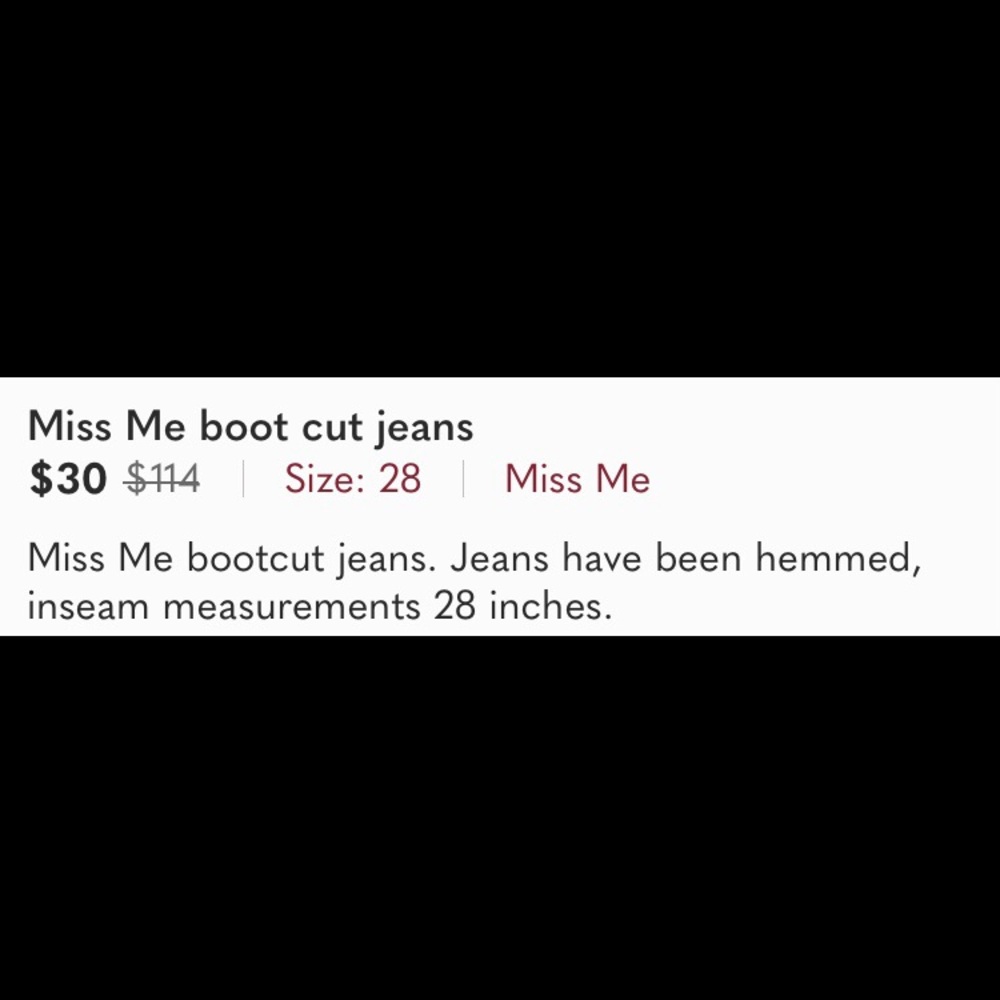 Miss Me jeans - Picture 7 of 7